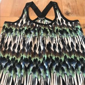 Express Racerback multicolored tank S